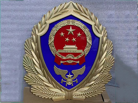 鑄鋁警徽如何提高辨識度